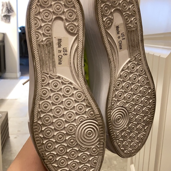 Unif Koop platform sneakers neon yellow - Picture 3 of 4